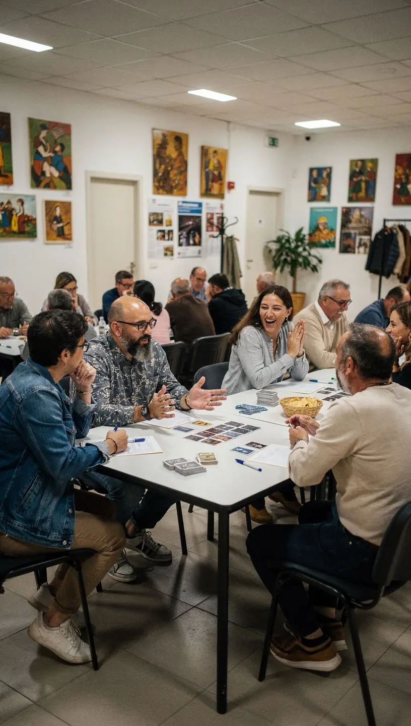 Community building through game night engagement and insights.